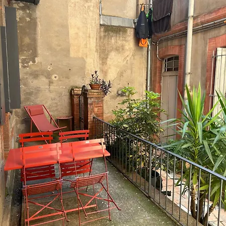 Le Toulousain 001 - Appartement Calme En Rez-De-Chaussee Avec Terrasse - Hypercentre, Quartier Jeanne D'Arc Toulouse Exterior photo