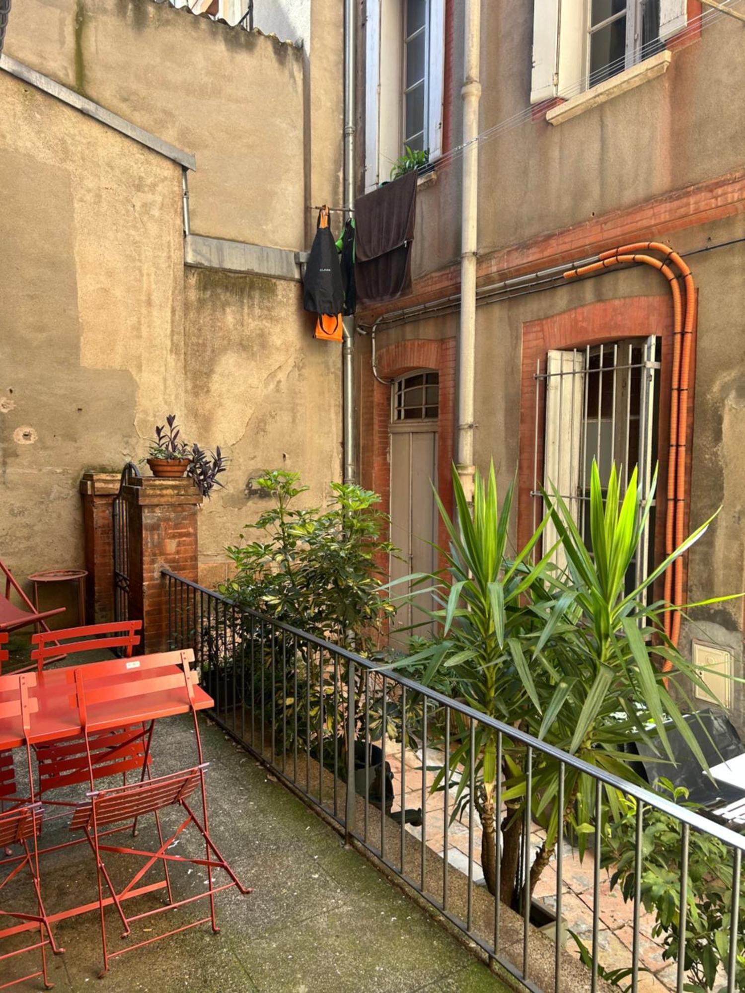 Le Toulousain 001 - Calme En Rez-de-chaussee Avec Terrasse - Hypercentre, Quartier Jeanne D'arc Apartment *